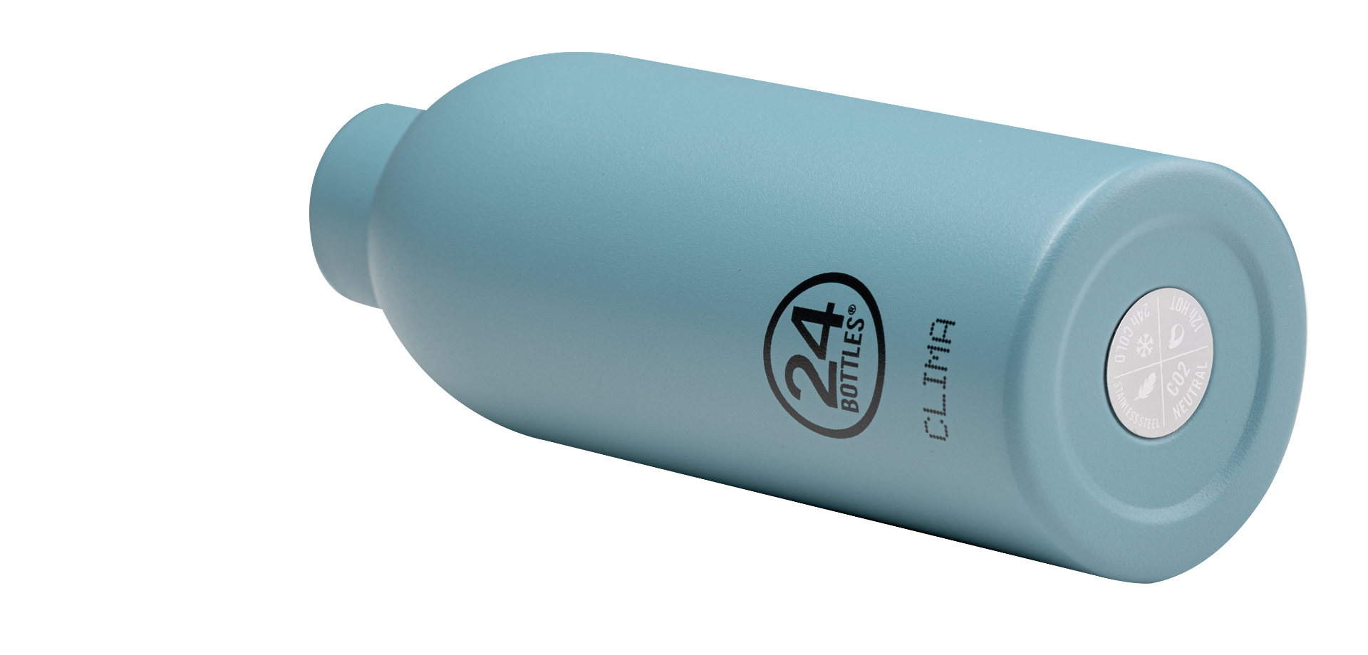 24Bottles Clima termoflaske, Powder Blue - 500 ml. - Bahne